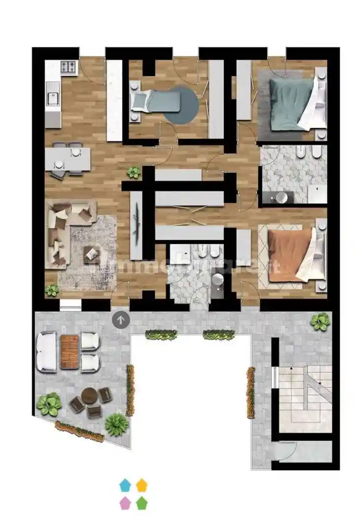 Casa indipendente in vendita a Novara