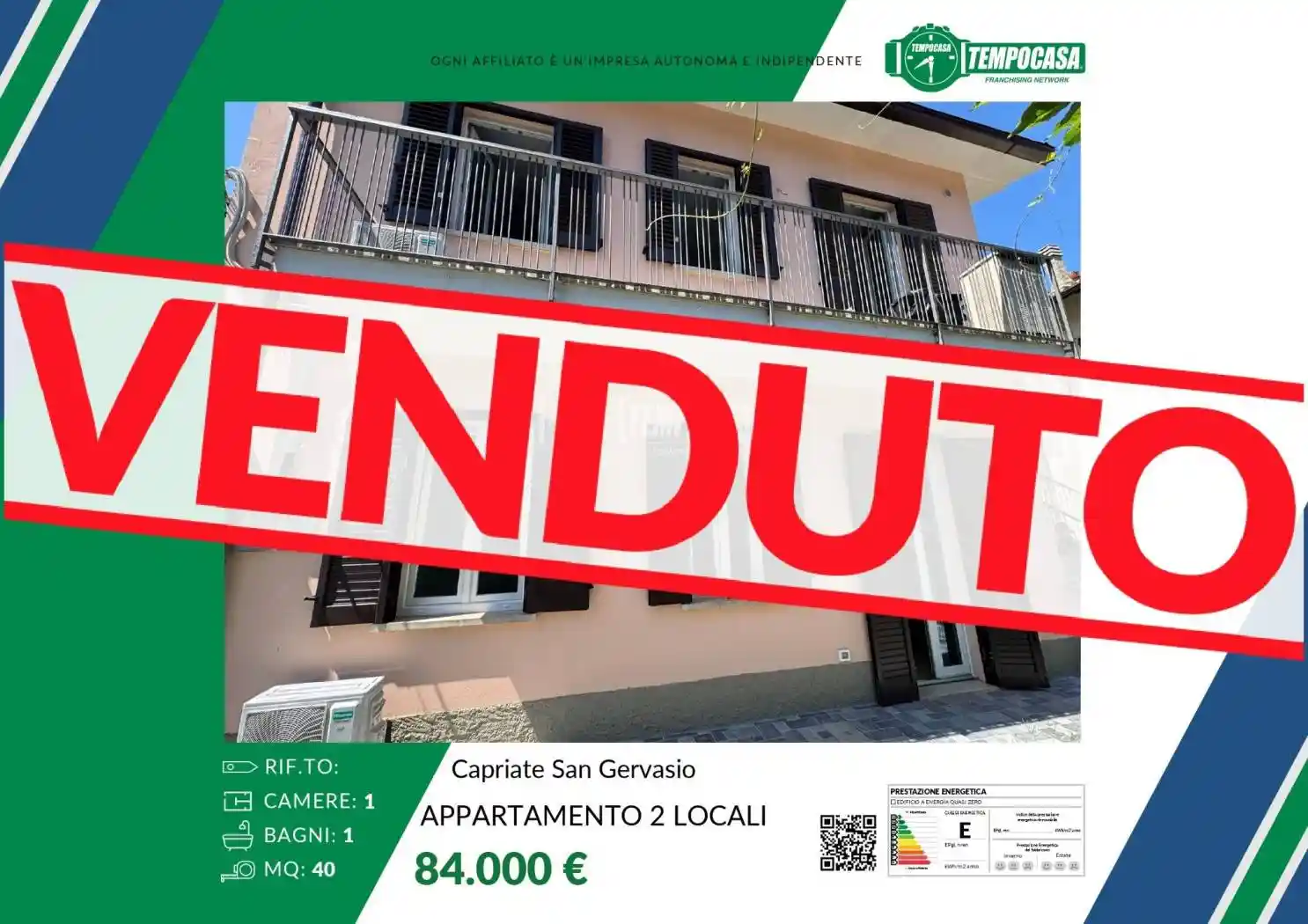 Appartamento in vendita a Capriate San Gervasio