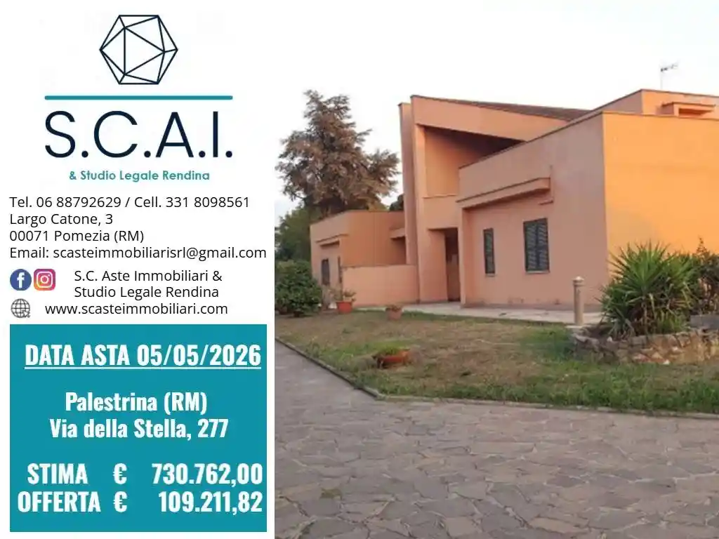 Villa in vendita a Palestrina