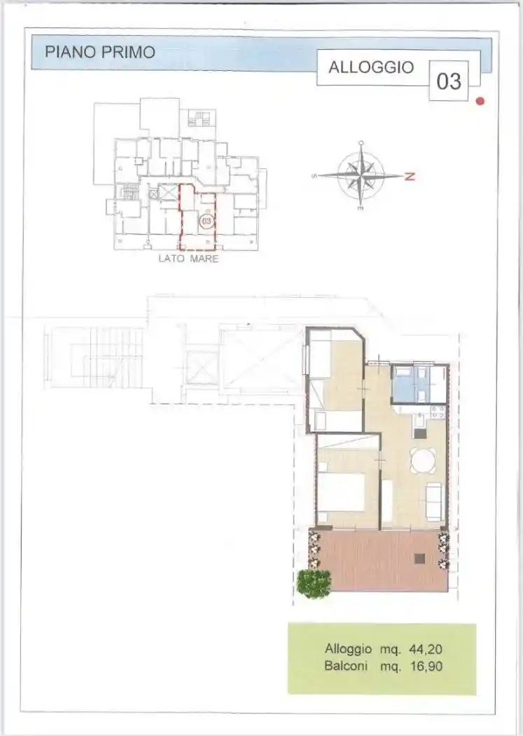 Bilocale viale Guglielmo Marconi 28, Lungomare Marconi, Alba Adriatica - foto 4