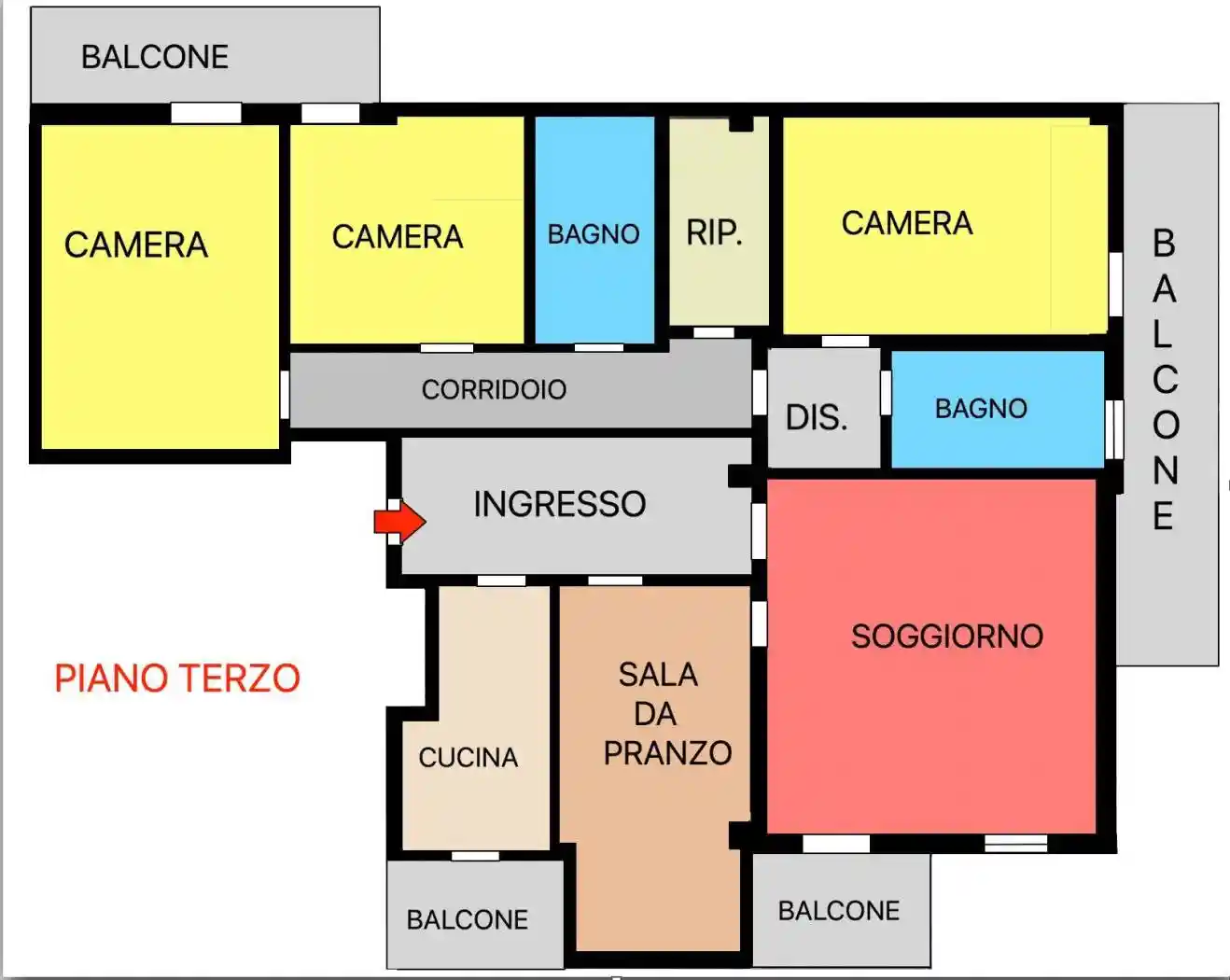 Appartamento in vendita a Brescia
