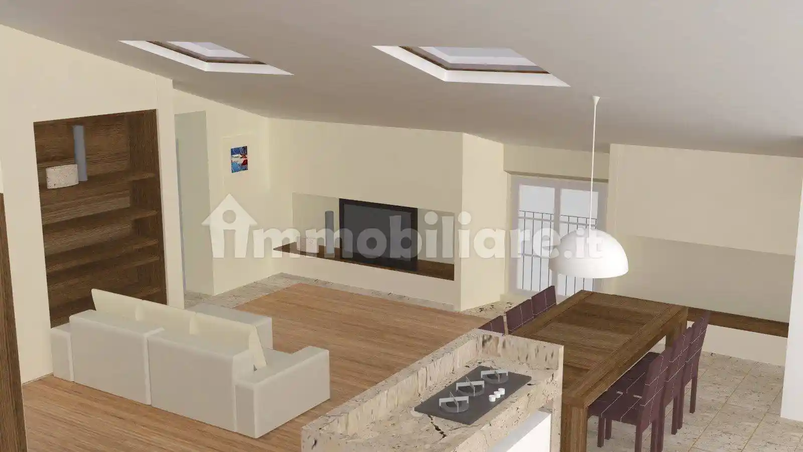 Attico - Mansarda in vendita a Montecarlo