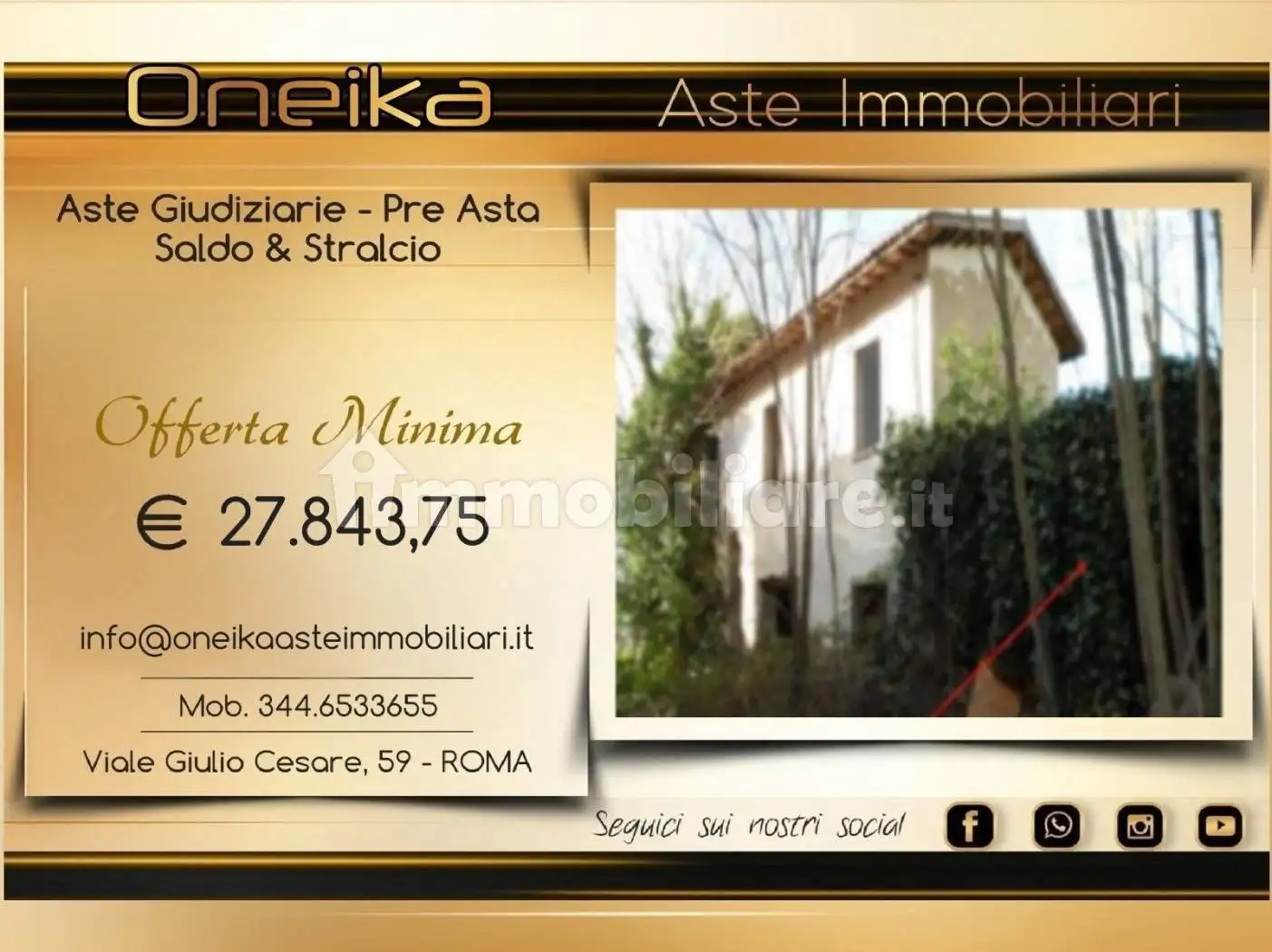 Appartamento in asta a Viterbo