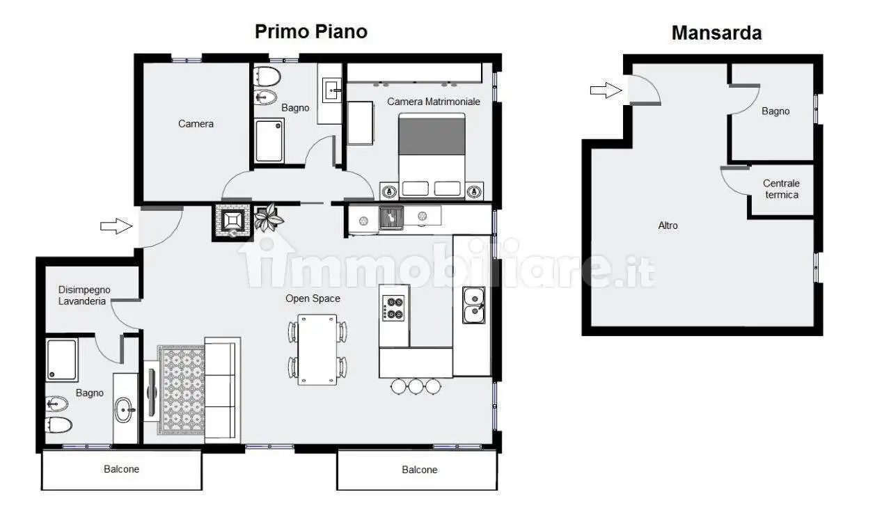 Appartamento in affitto a Torre di Santa Maria