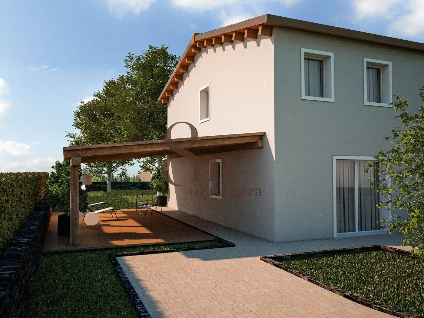 Villa plurifamiliare via Pontisette 14, Casaglia, Ferrara - foto 2