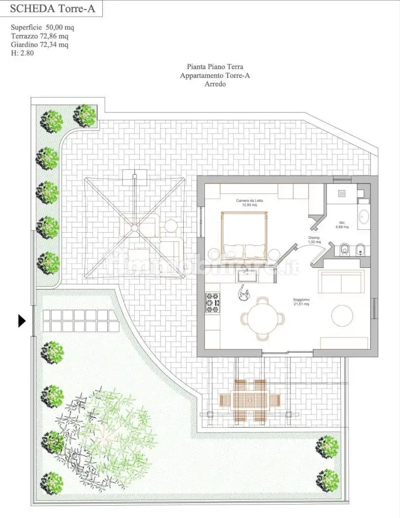 Appartamento in vendita a Pollica