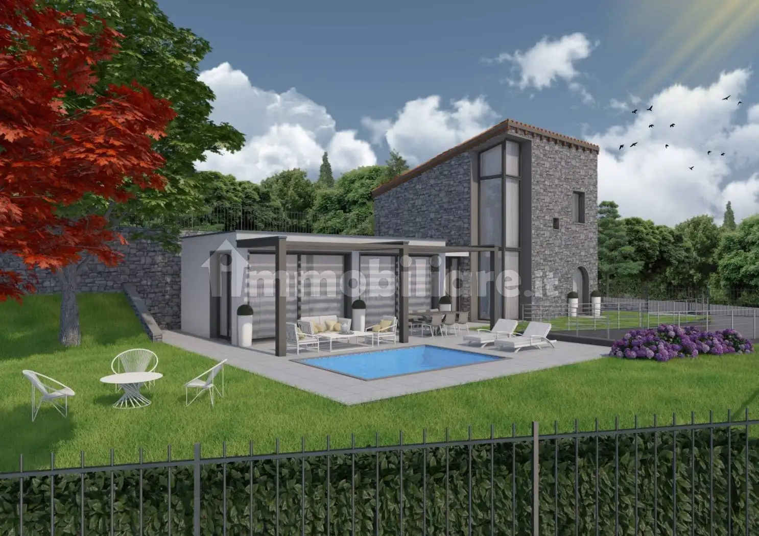 Villa in vendita a Solto Collina