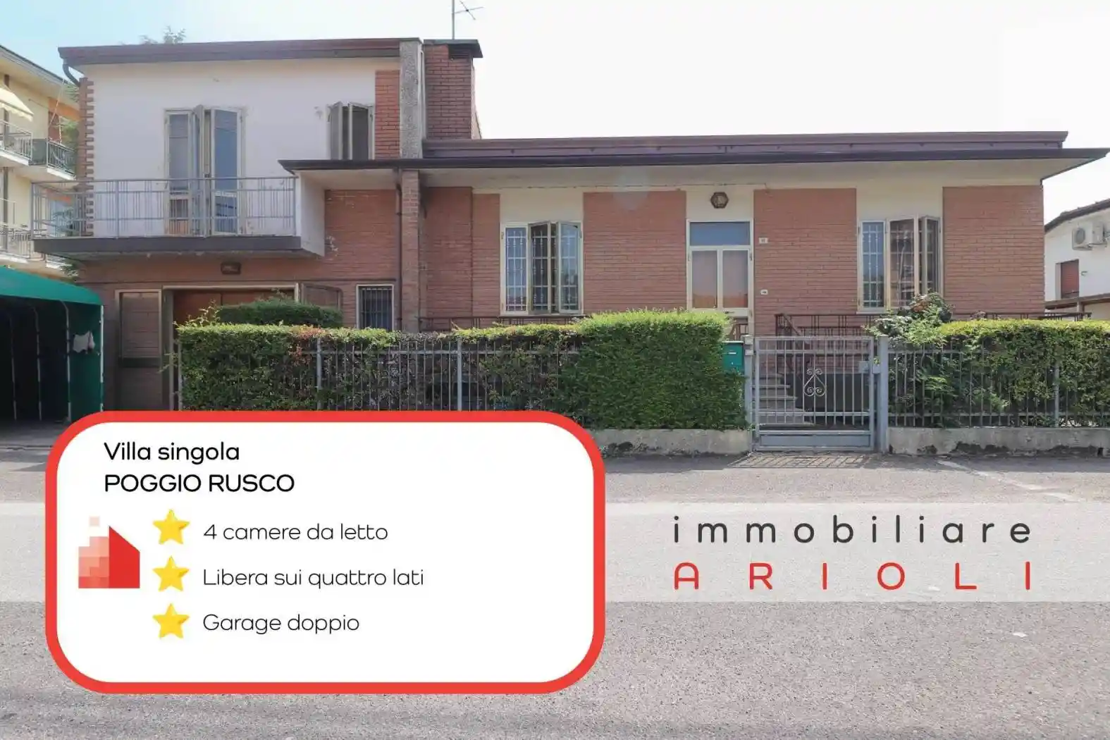 Villa in vendita a Poggio Rusco