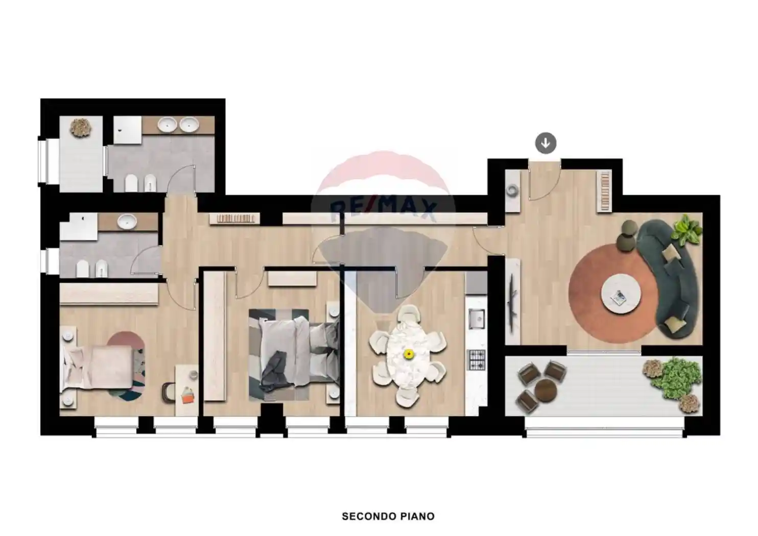 Appartamento in vendita a Foligno