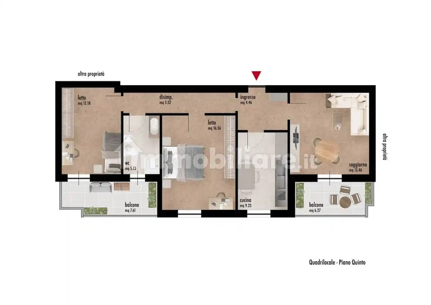 Quadrilocale Strada Legnaghese 22/D, San Giorgio Bigarello - foto 2