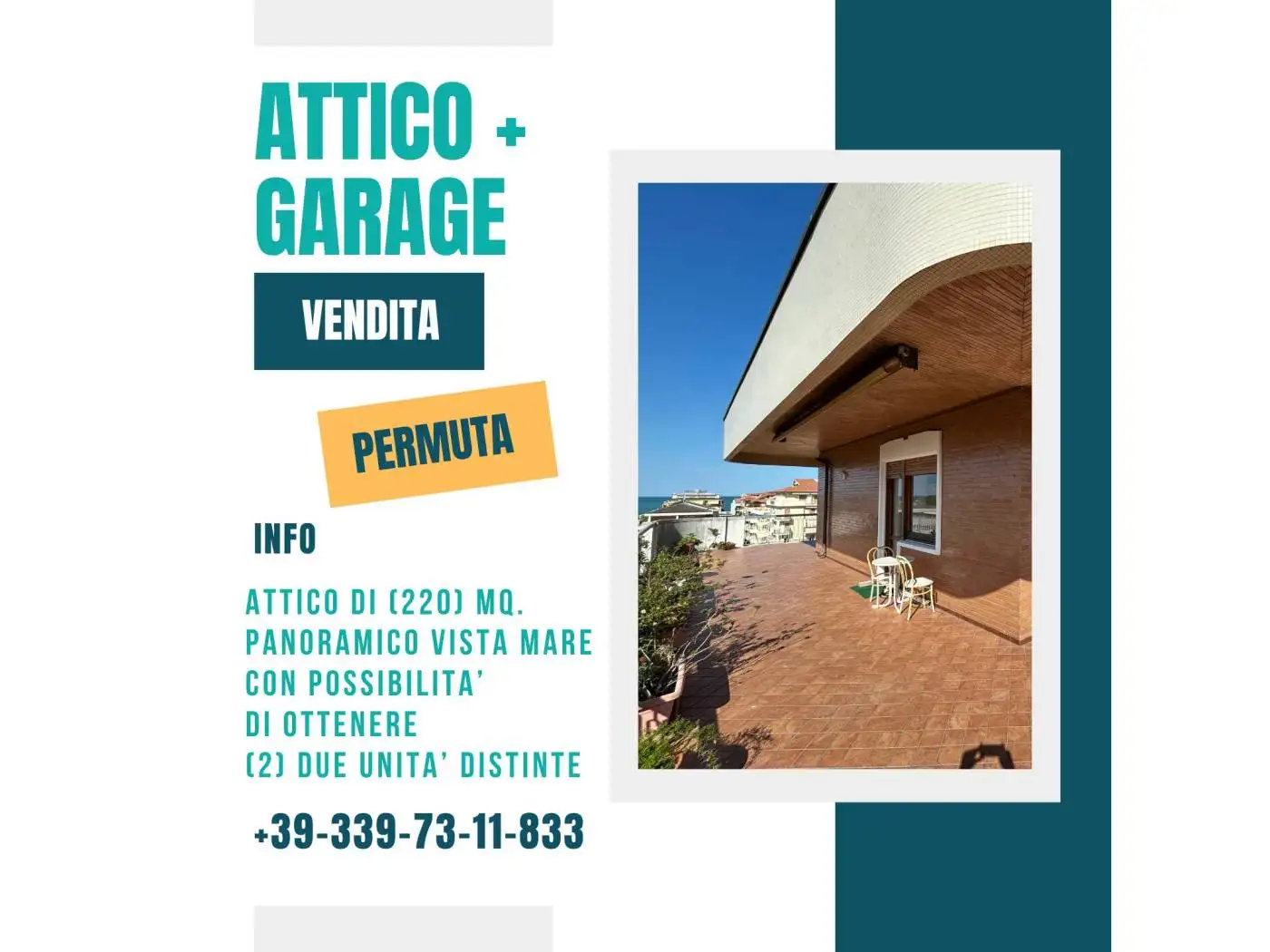 Attico - Mansarda in vendita a Pescara