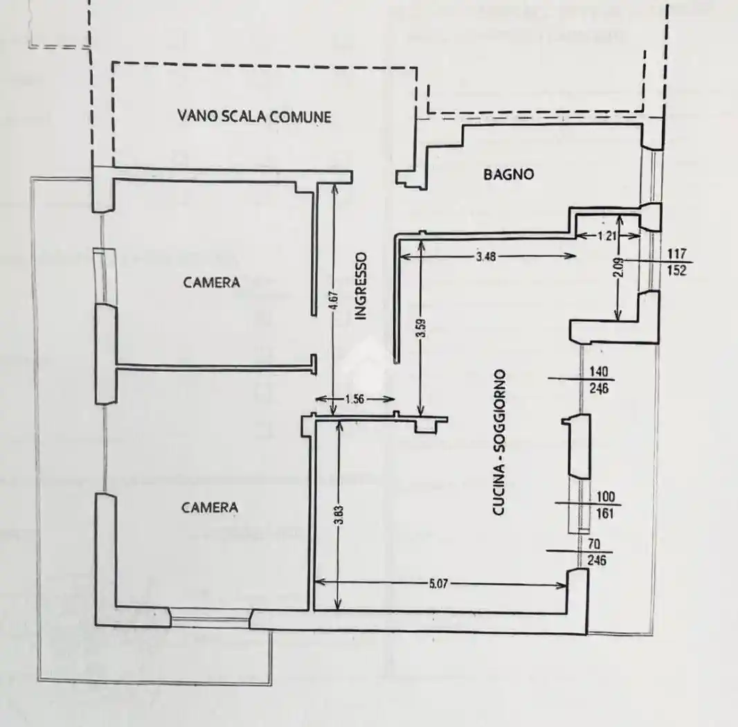 Quadrilocale via paschero 2, Centro, Cafasse - foto 3