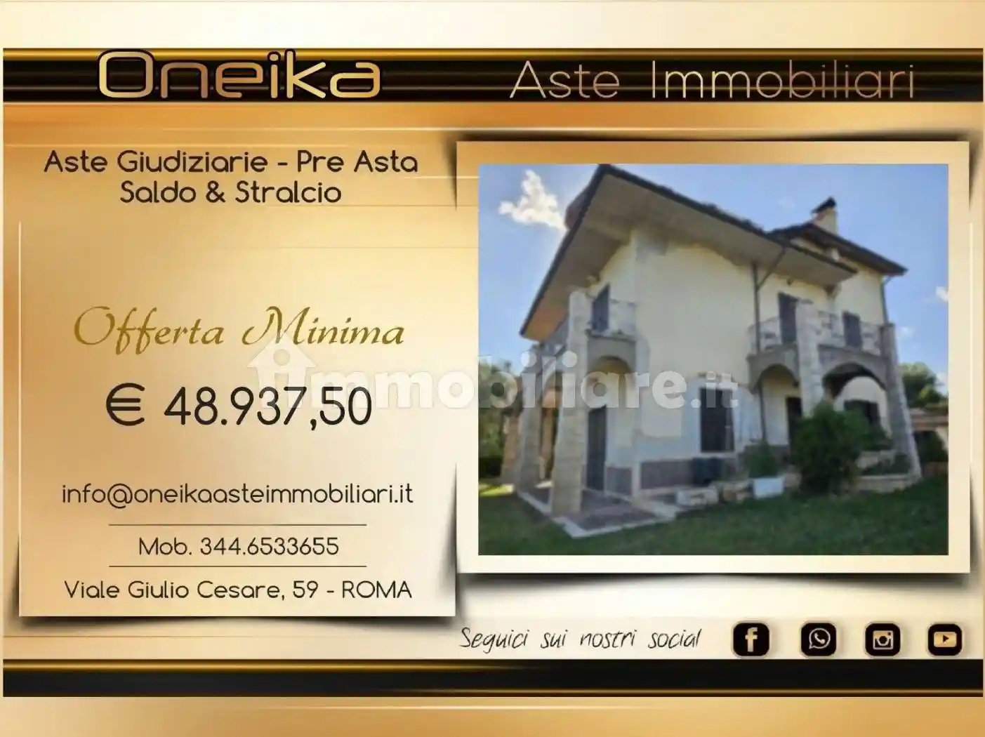 Villa in vendita a Fiano Romano