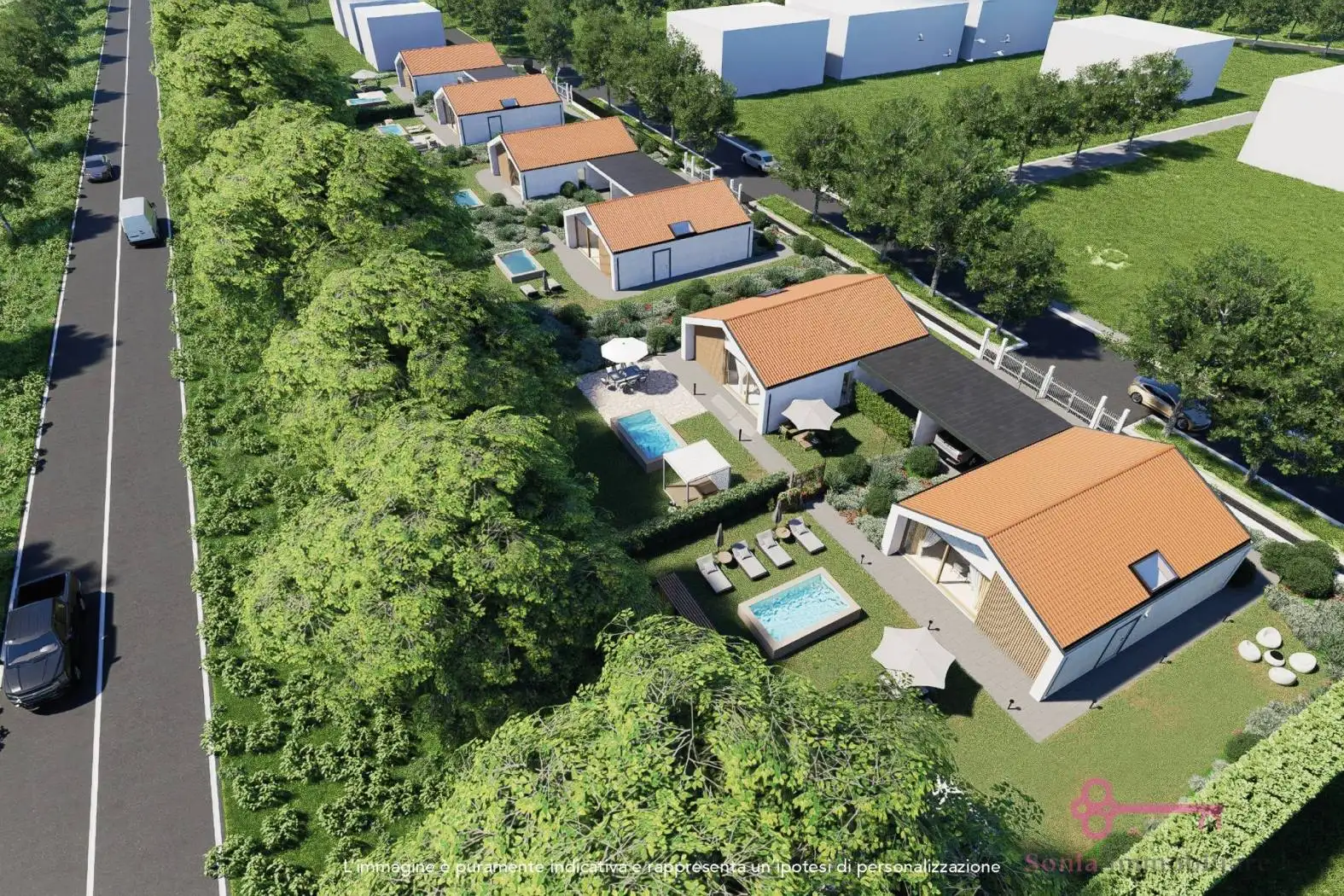 Villa bifamiliare via Madre Teresa di Calcutta, Castelgerundo - foto 4