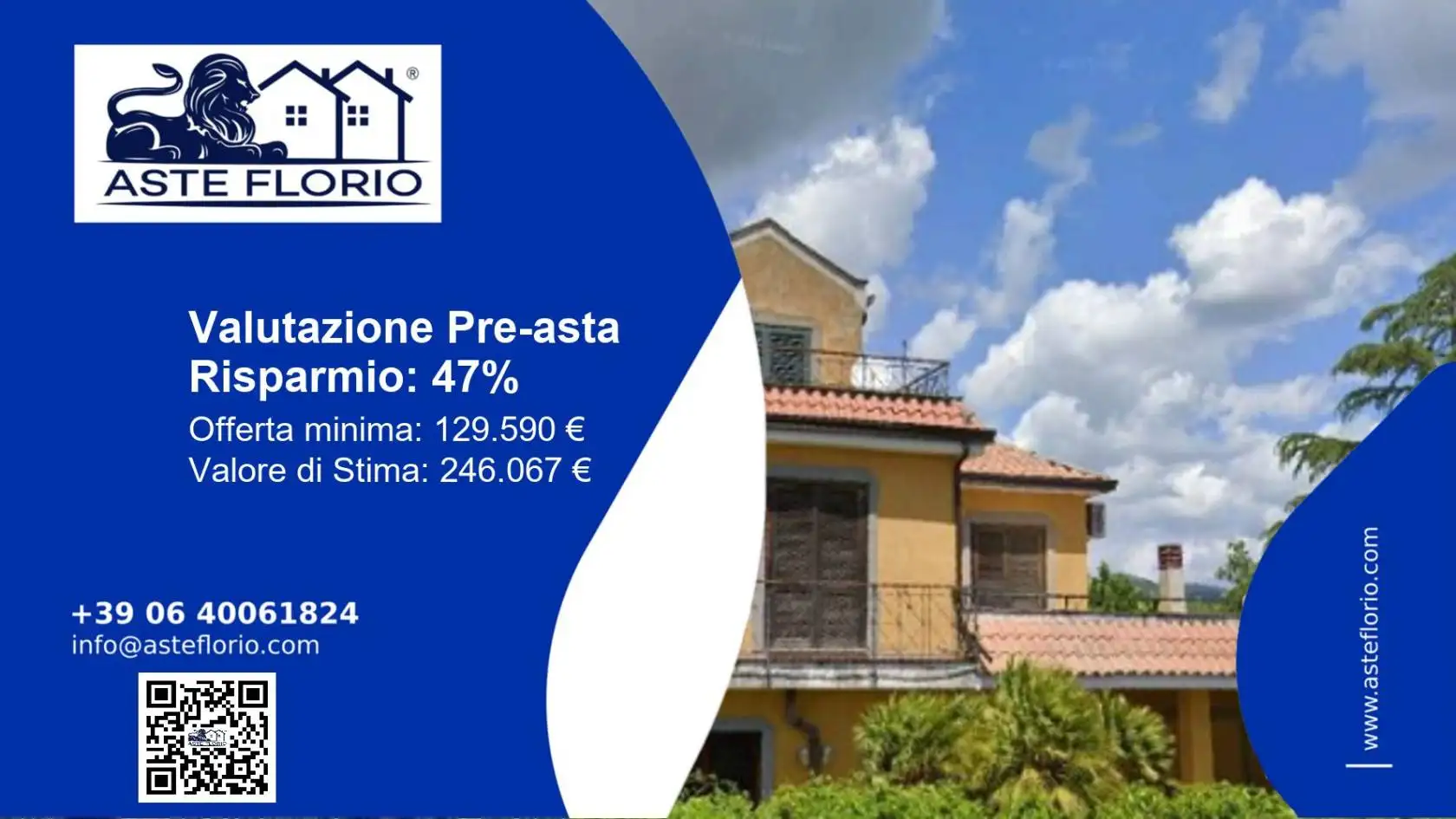 Villa in asta a Pignataro Interamna