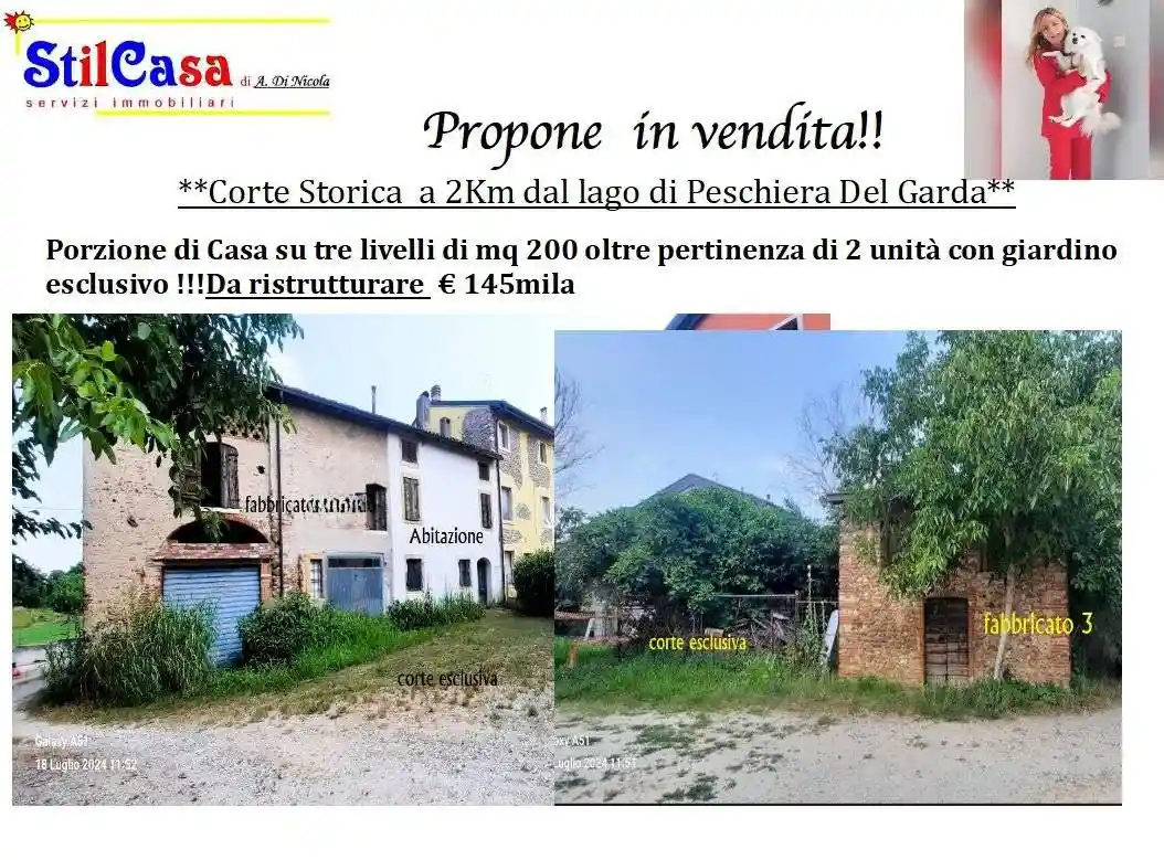 Rustico - Casale in vendita a Castelnuovo del Garda
