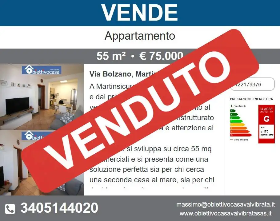 Appartamento in vendita a Martinsicuro