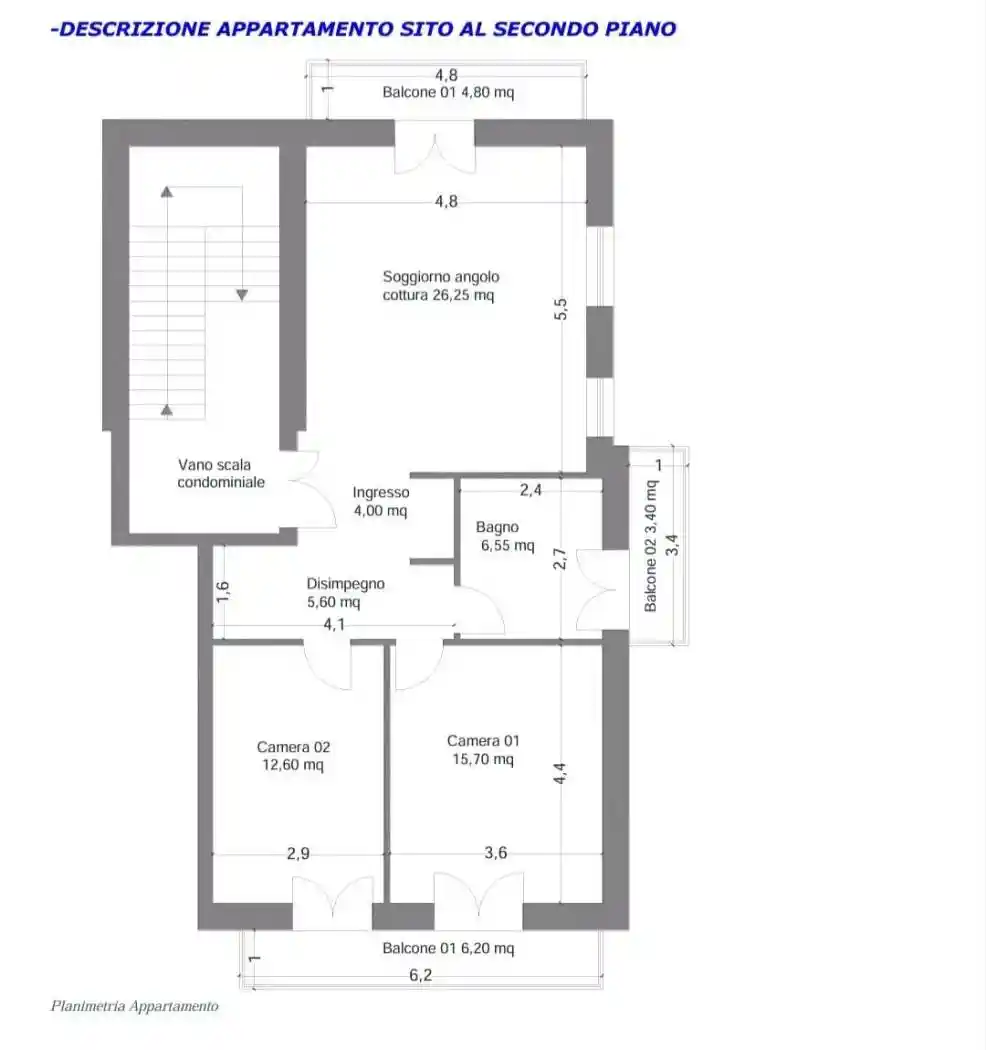 Appartamento in vendita a Bellegra