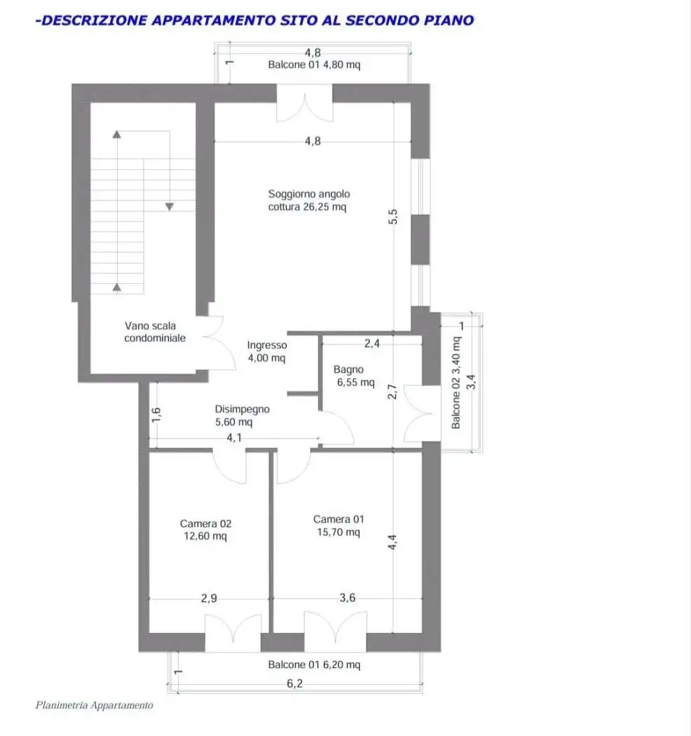 Appartamento in vendita a Bellegra