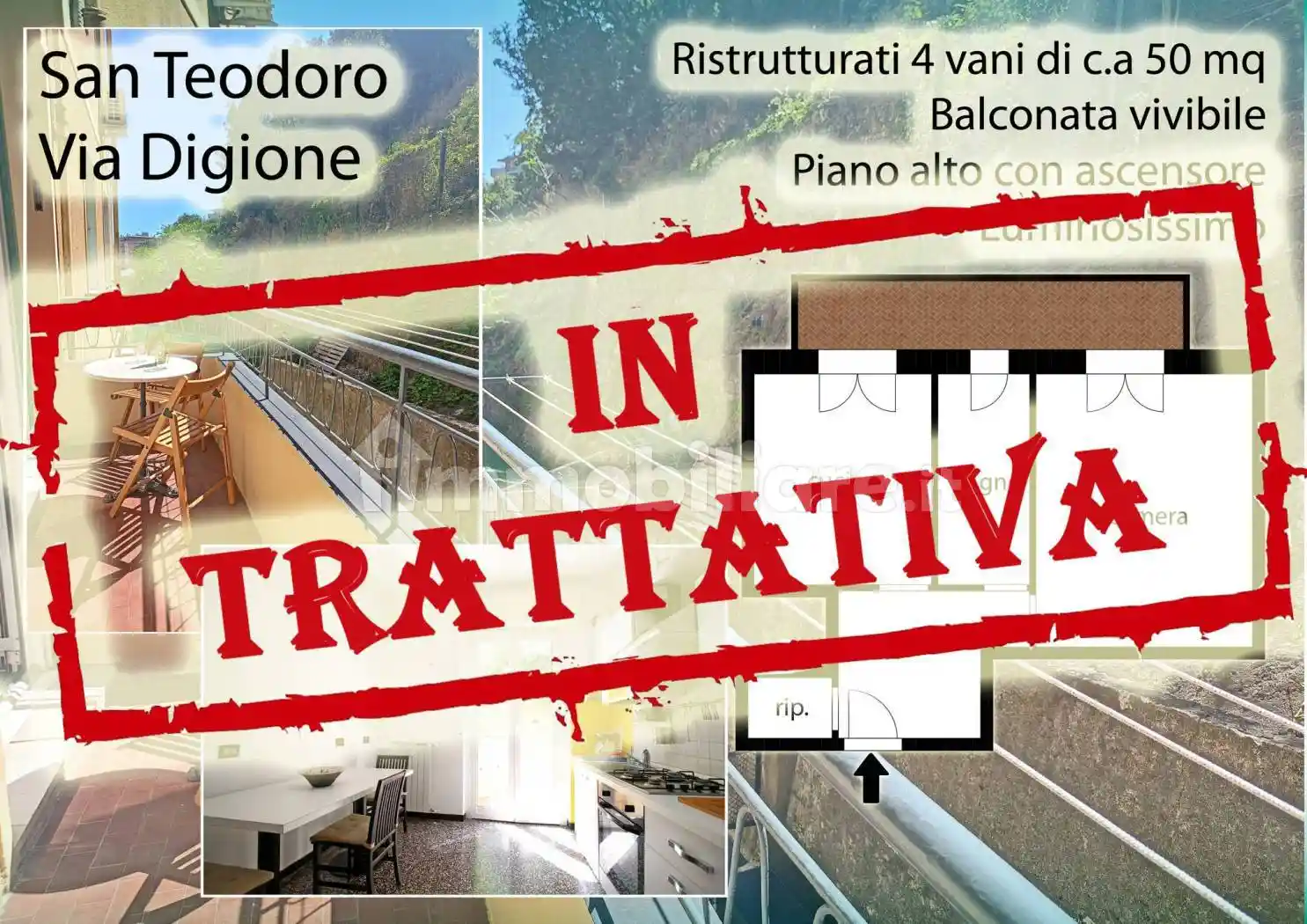 Appartamento in vendita a Genova