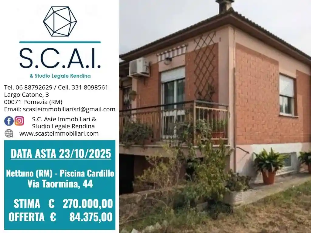 Villa in vendita a Nettuno