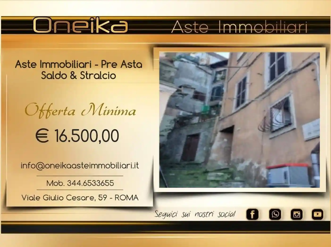 Appartamento in vendita a Rocca di Papa