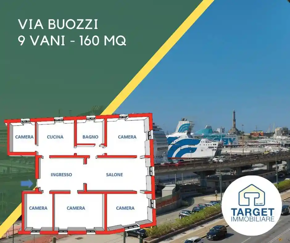 Appartamento in vendita a Genova