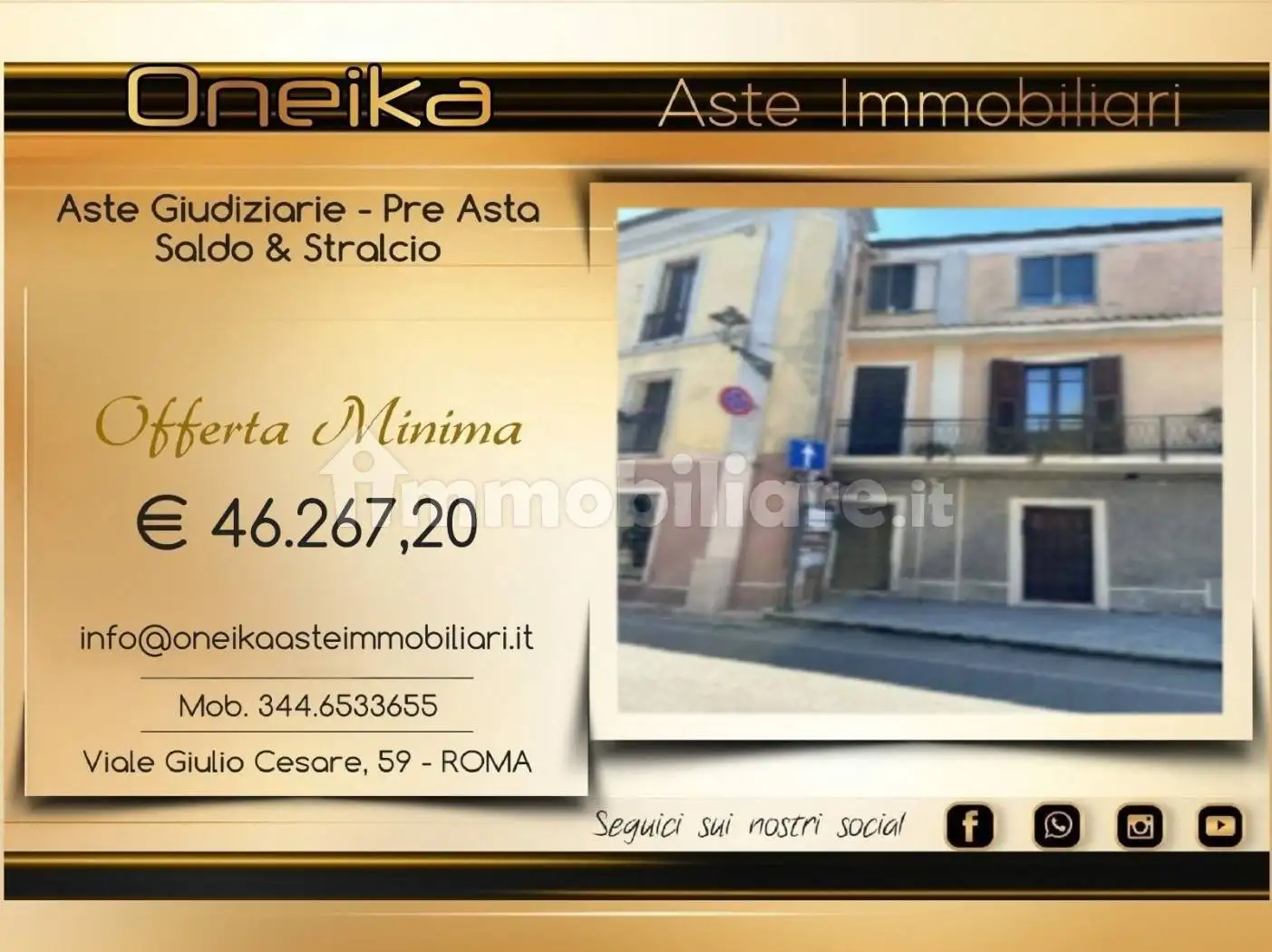 Appartamento in asta a Isili