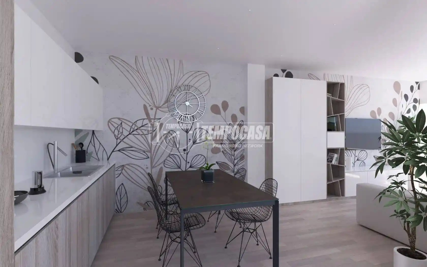 Bilocale via Papa Pio XI 75, Monte Olimpino, Como - foto 4