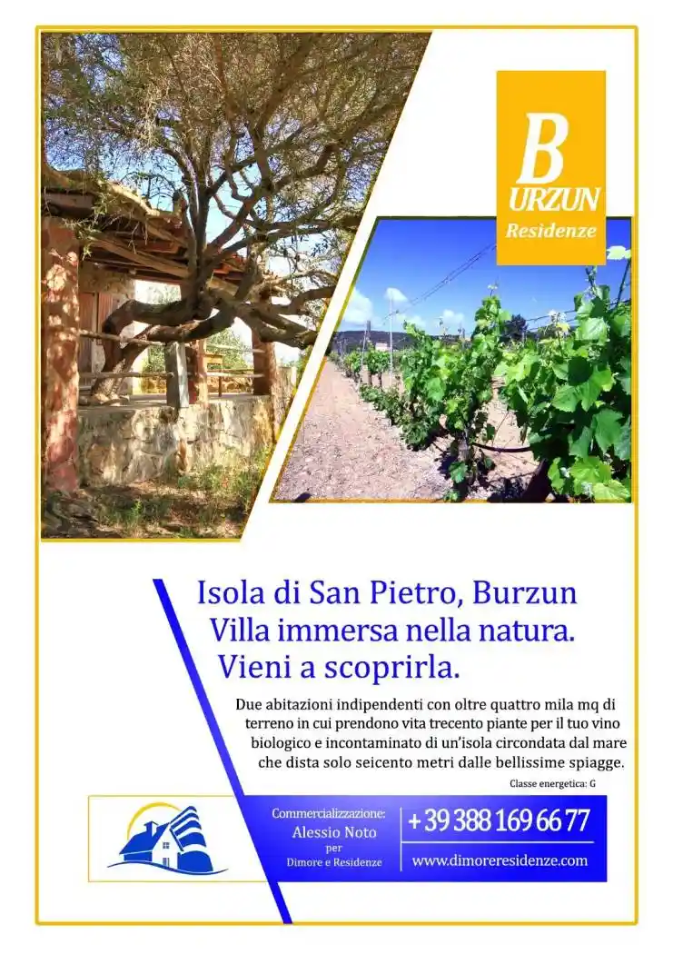 Villa in vendita a Carloforte