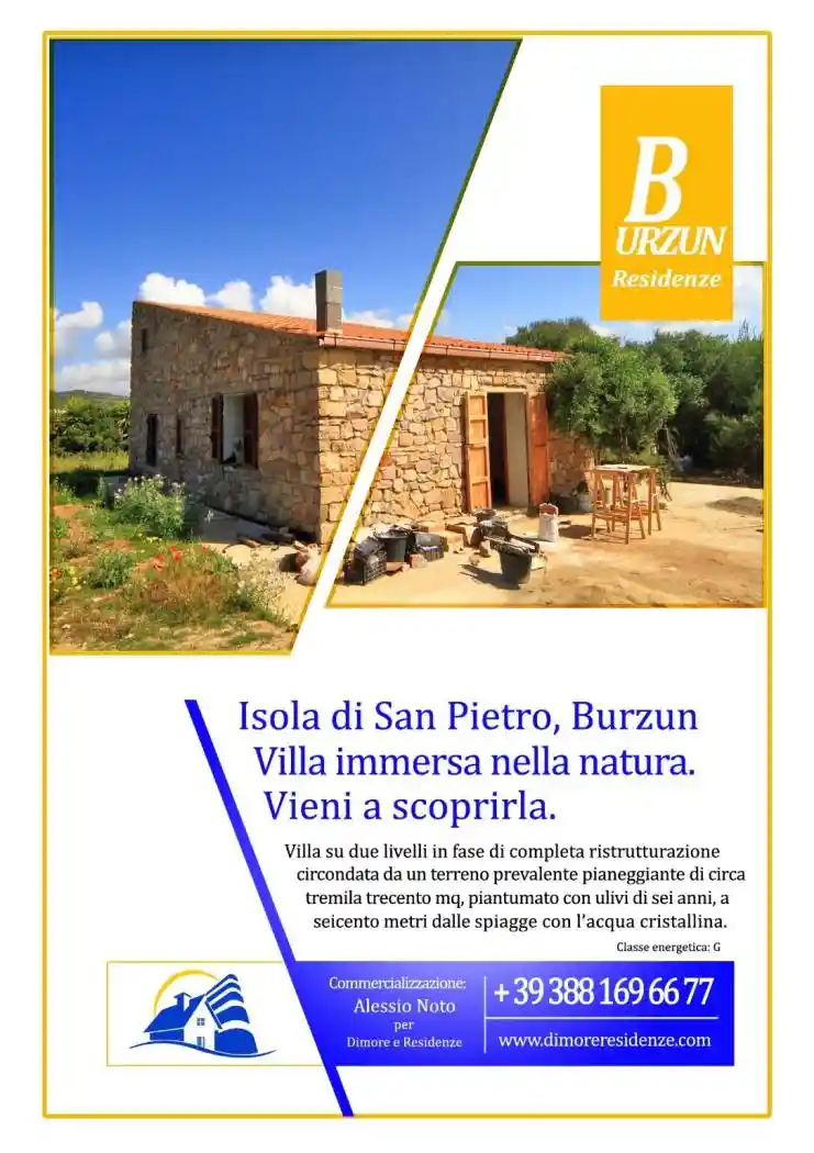 Villa in vendita a Carloforte