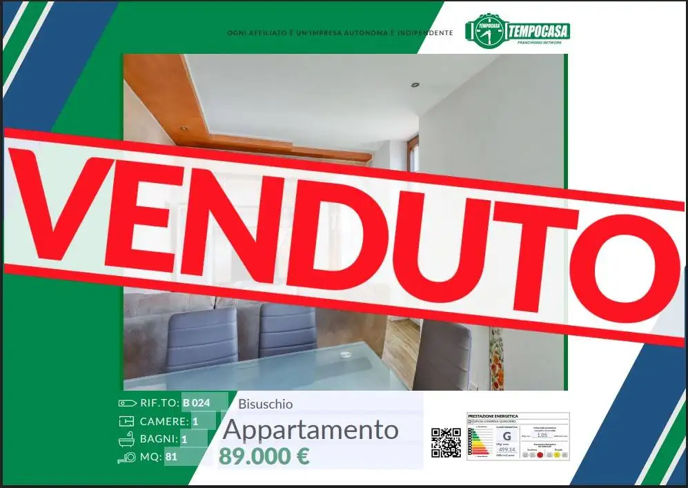 Appartamento in vendita a Bisuschio