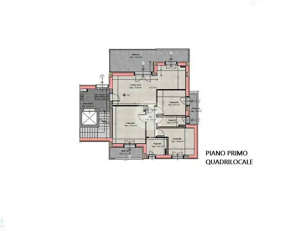 Quadrilocale via Nazionale Adriatica 190, Cologna Spiaggia, Roseto degli Abruzzi - foto 3