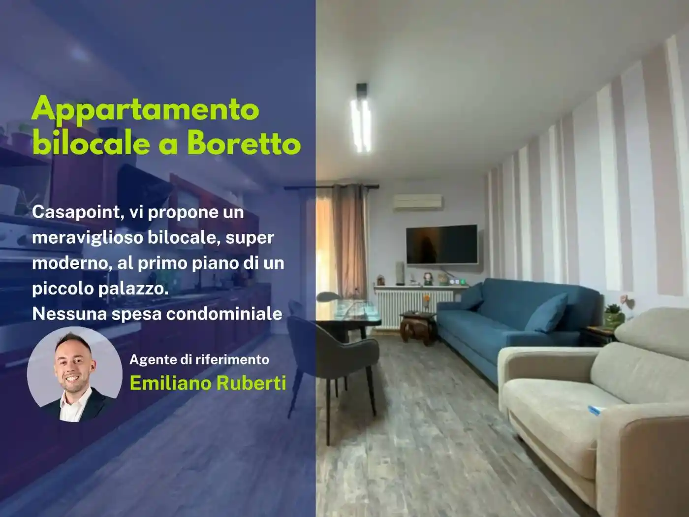 Appartamento in vendita a Boretto