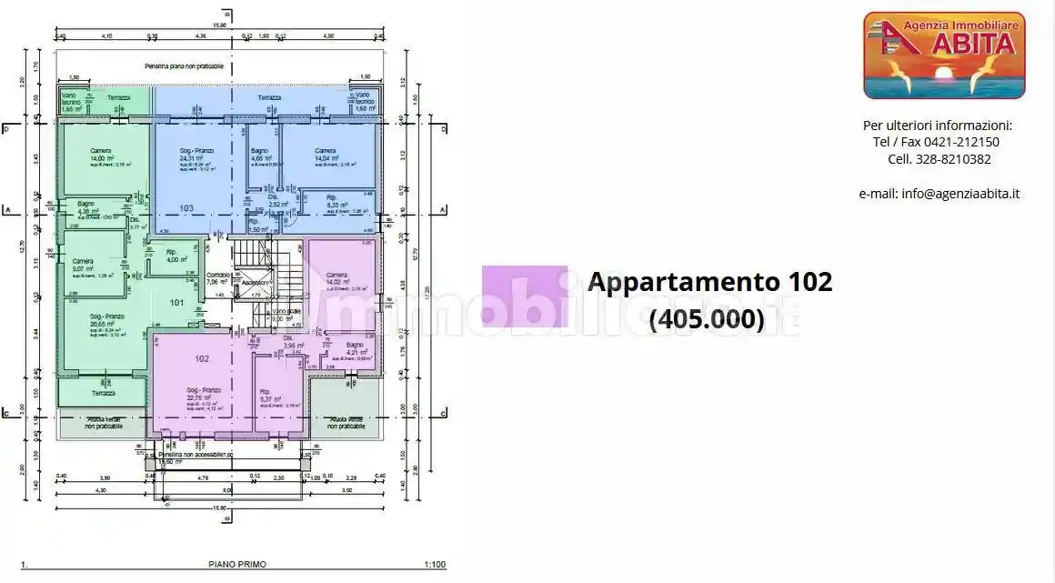 Appartamento in vendita a Caorle