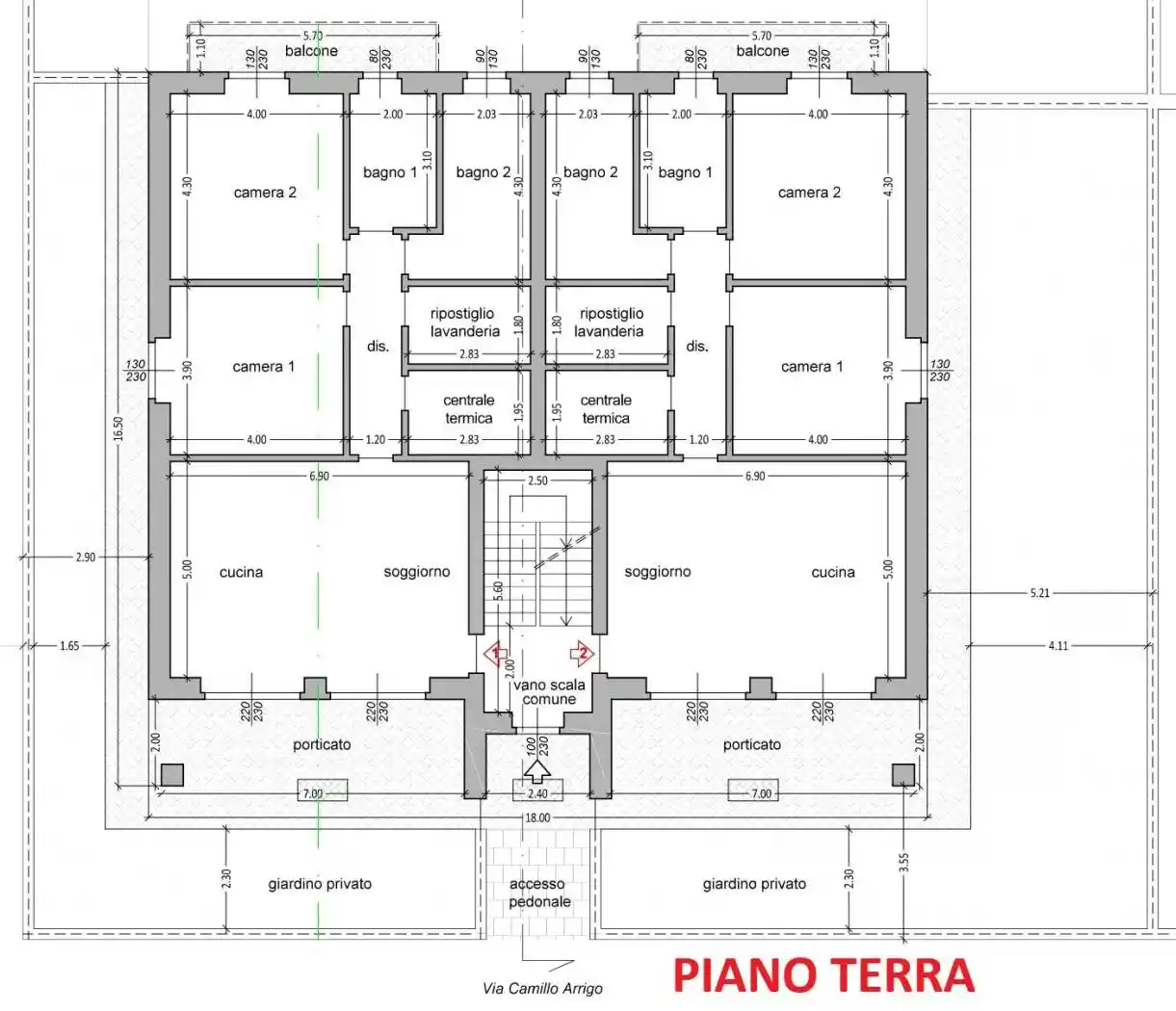 Quadrilocale nuovo, piano terra, Centro, Cervere - foto 4