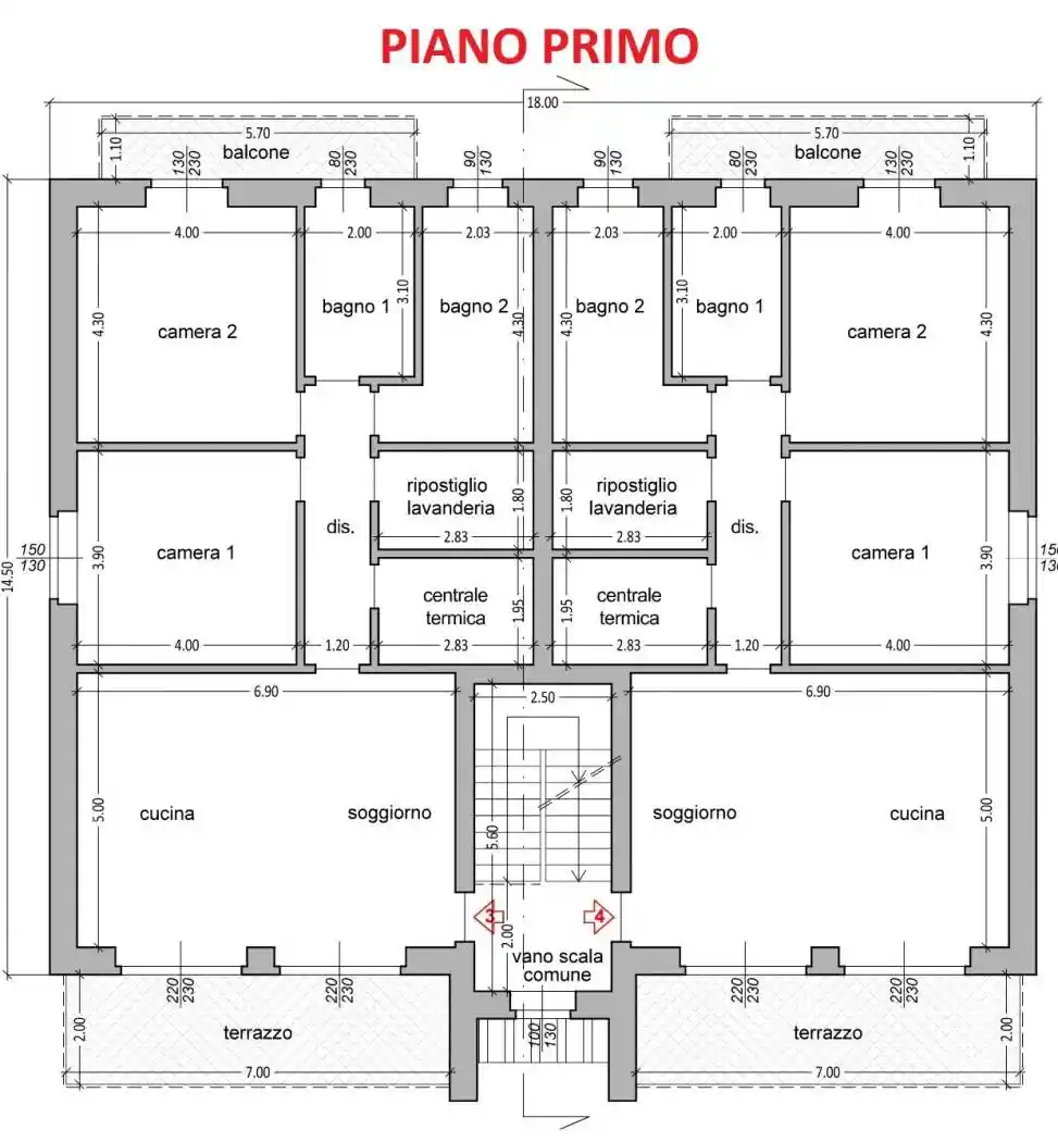 Quadrilocale nuovo, piano terra, Centro, Cervere - foto 5