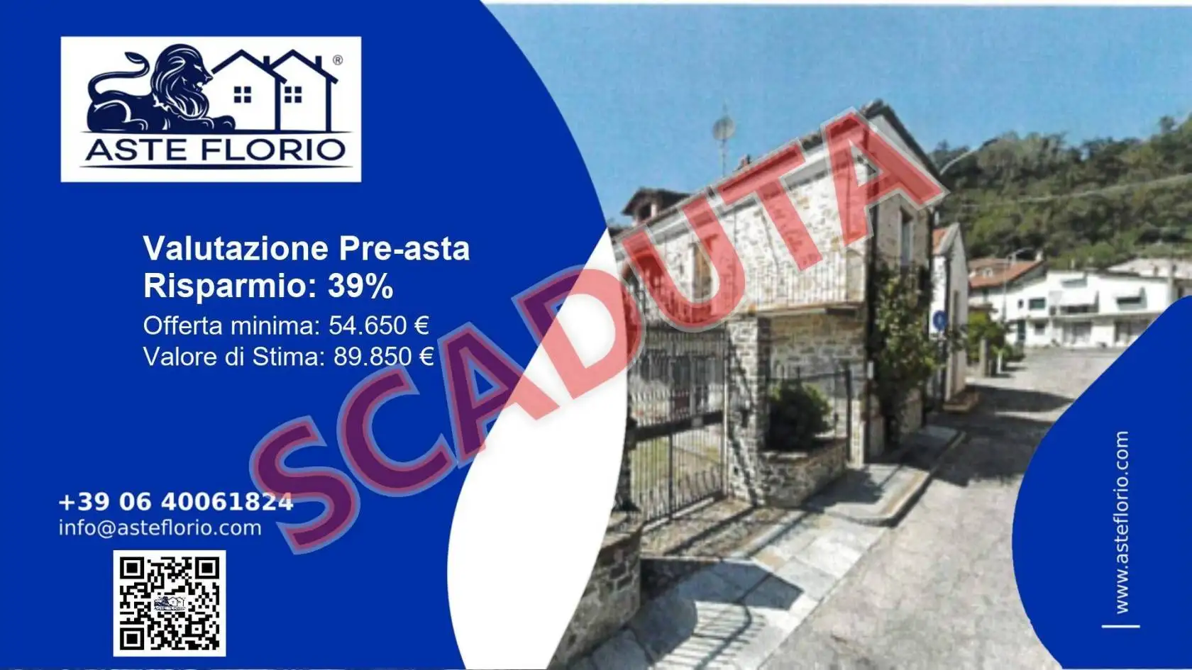 Appartamento in asta a Vesime