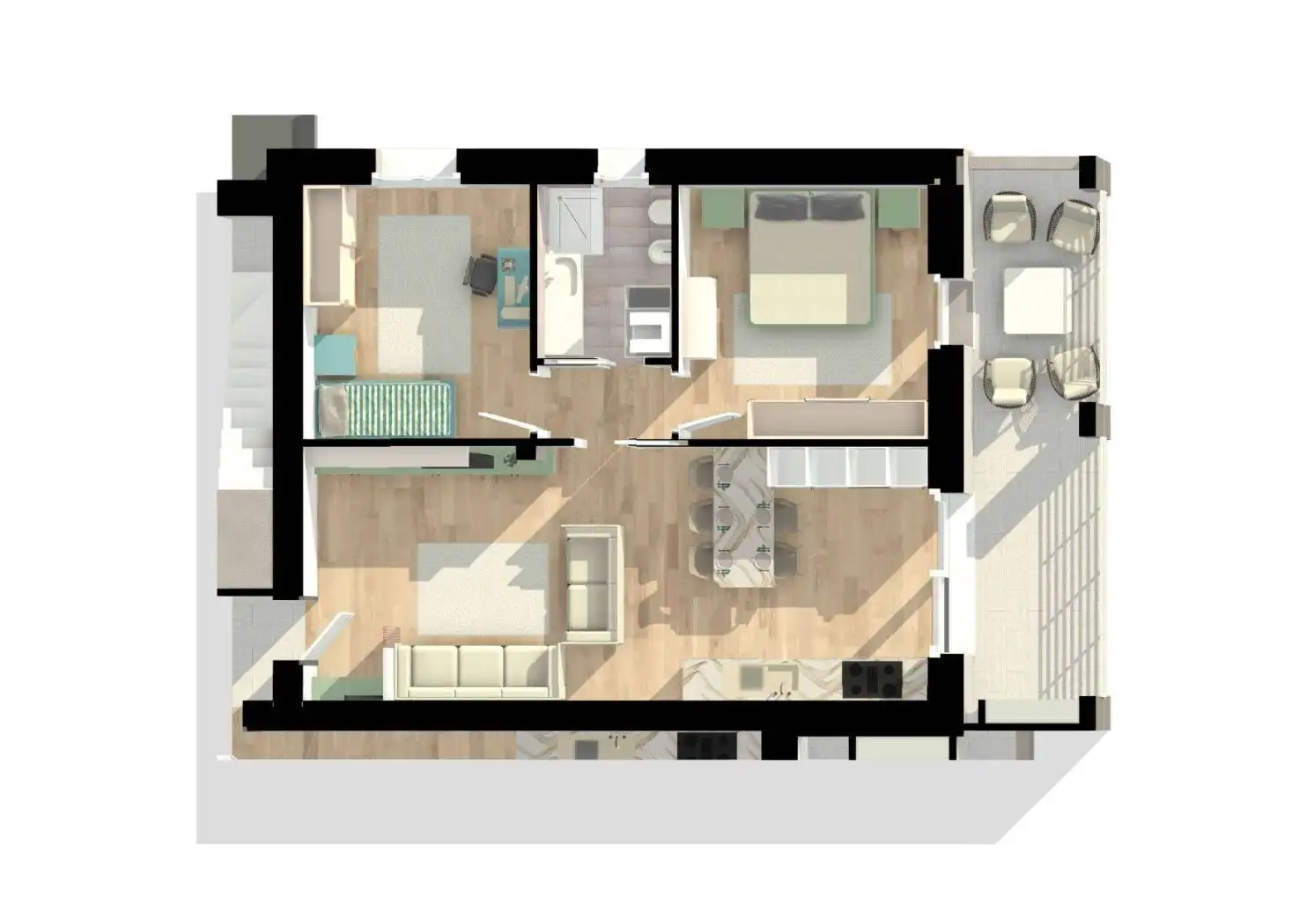 Appartamento in vendita a Castegnato
