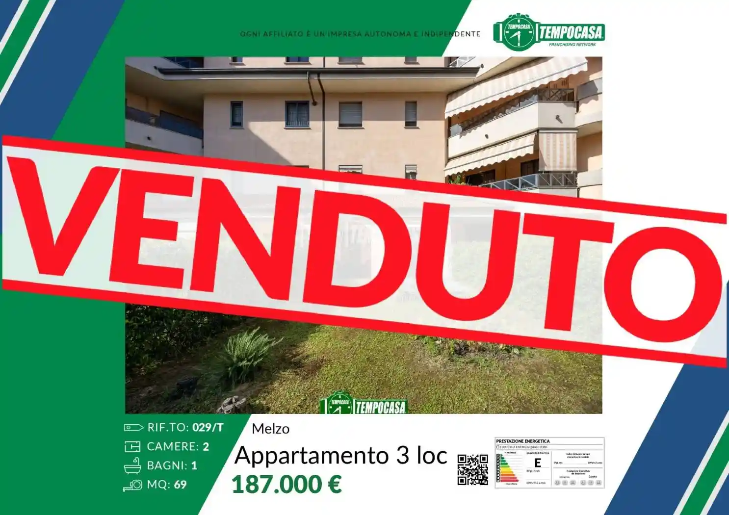 Appartamento in vendita a Melzo