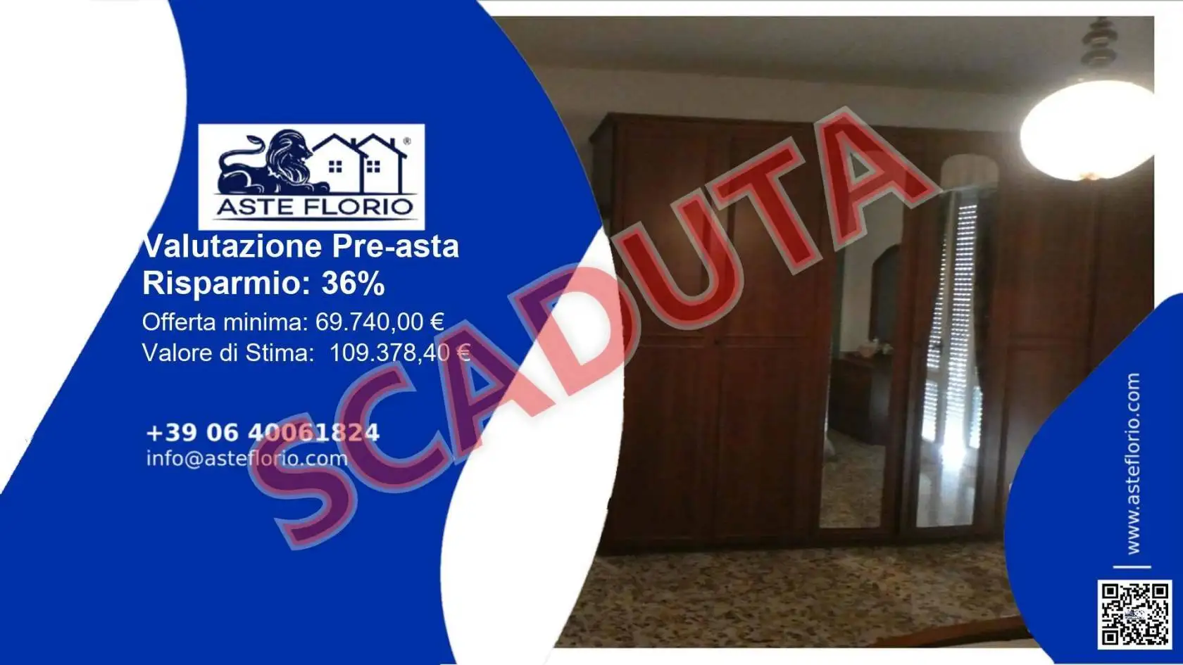 Appartamento in asta a Cassago Brianza