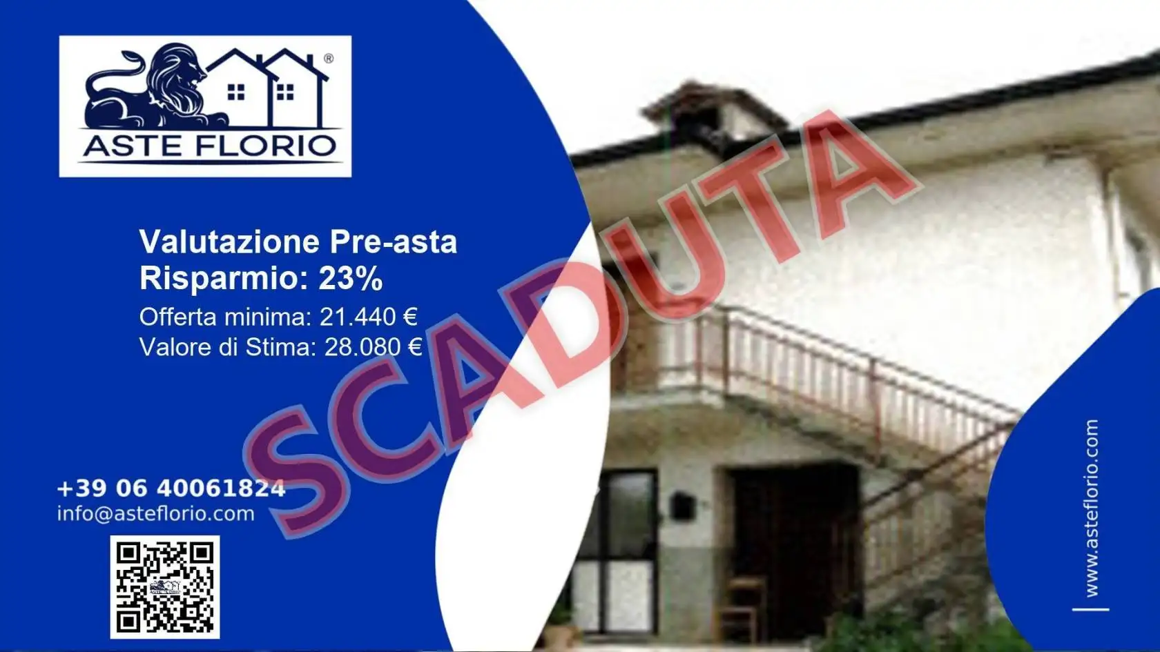 Appartamento in asta a Bianchi