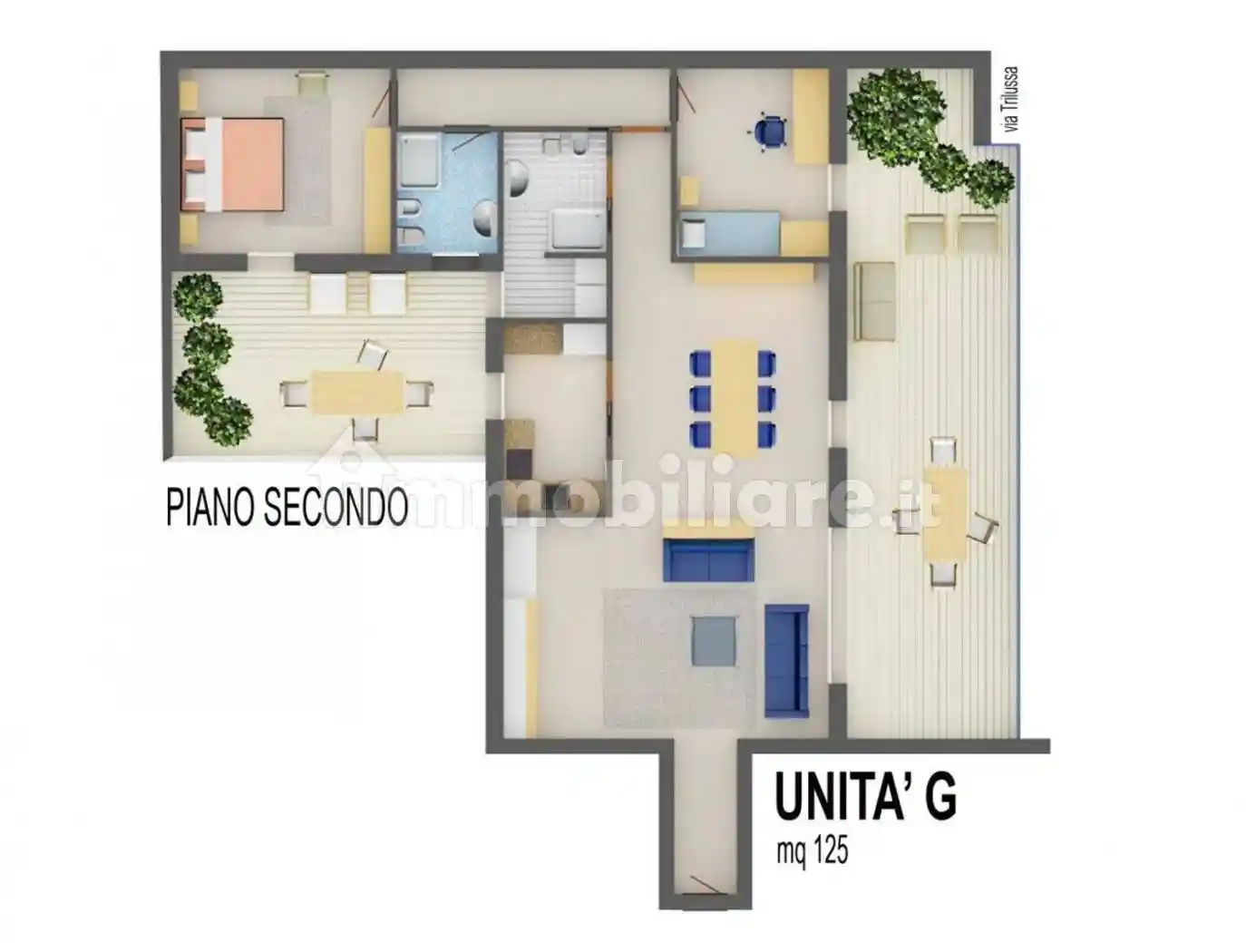 Trilocale via Trilussa, Centro, Leverano - foto 4