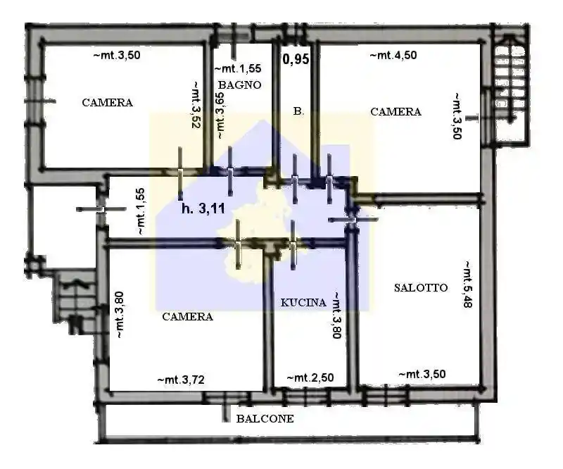 Appartamento via Mongioie 6, Coop - Vecco, Rivoli - foto 5
