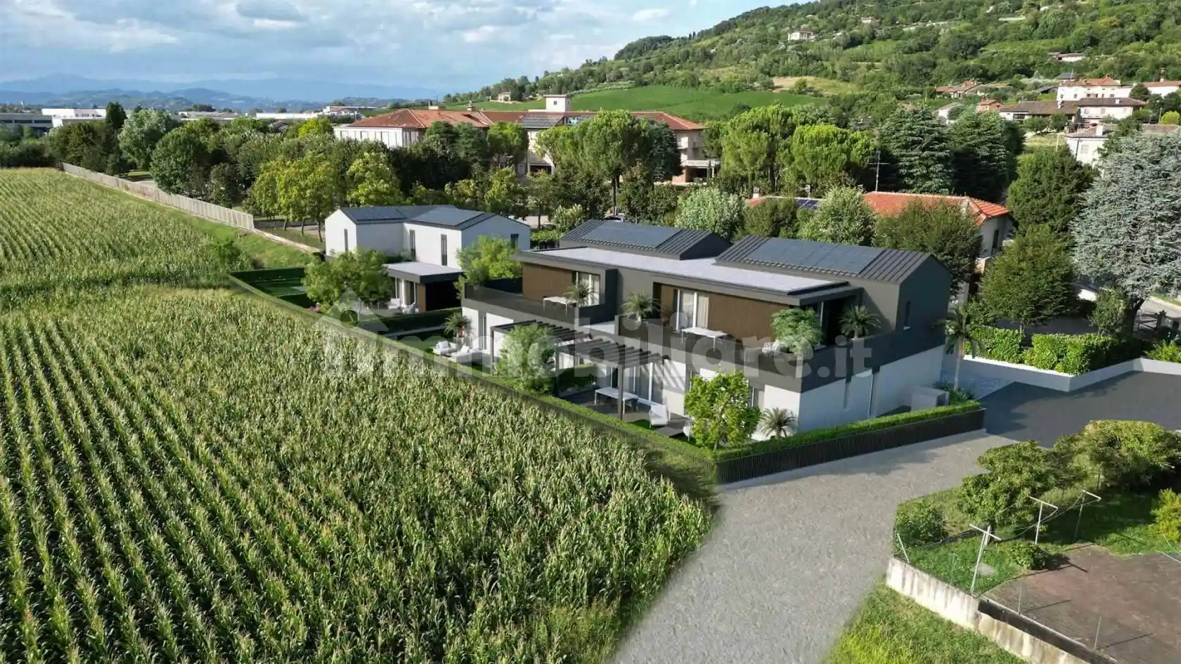 Villa bifamiliare via Santa Bertilla, Centro, Brendola - foto 5