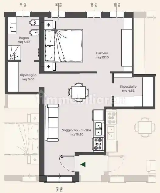 Bilocale via Fra' Paolo Sarpi, Porta Trento, Padova - foto 2