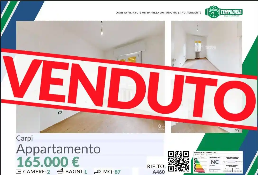 Appartamento in vendita a Carpi