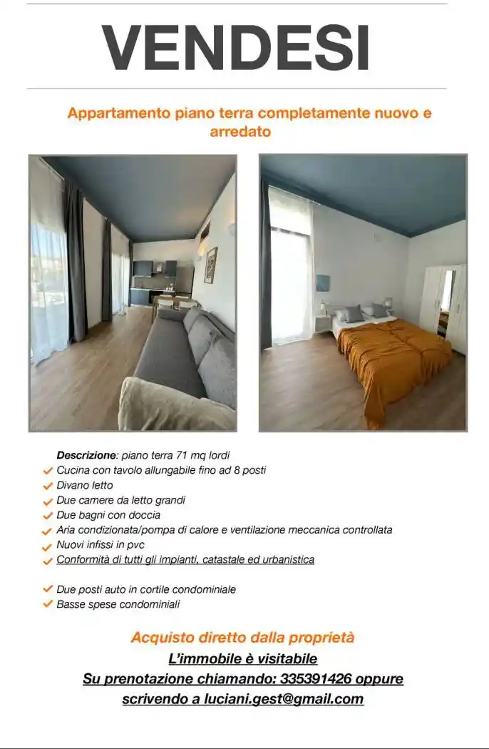 Appartamento in vendita a Comacchio