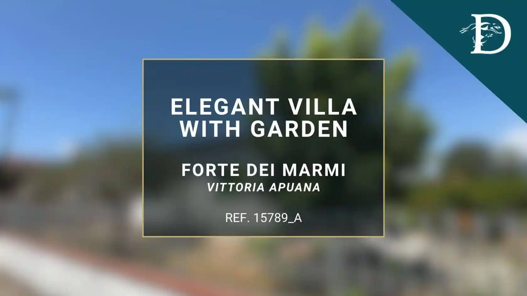 Villa in vendita a Forte dei Marmi