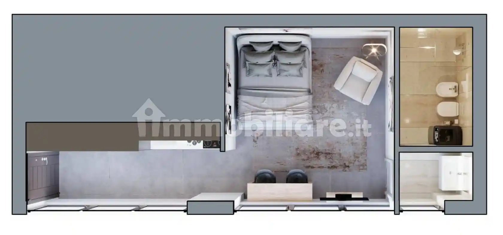 Monolocale via Pietro Andrea Saccardo 7, Lambrate, Milano - foto 4